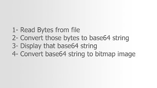 Android Tips: Convert bytes to Base64 String and convert Base64 String to Bitmap