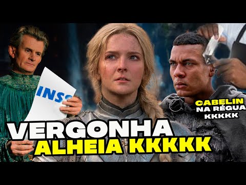 ASSISTI ANÉIS DE PODER 1ª TEMPORADA E FIQUEI COM VERGONHA KKKKKKKK