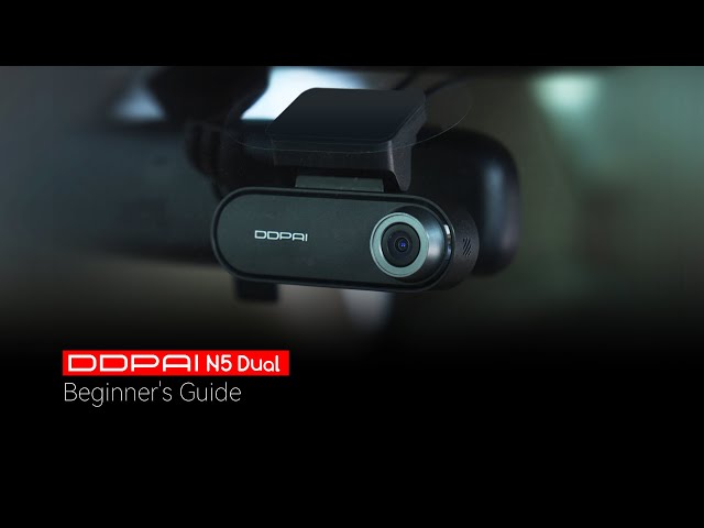 داش كام DDPAI N5 Dual كاميرا امامية وخلفية بدقة 4K