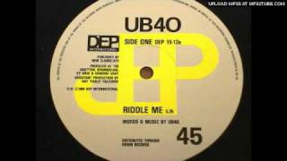UB40 - Riddle Me (Dance Mix)
