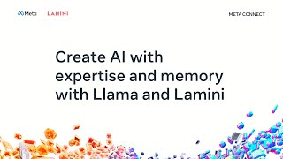 Create AI With Expertise and Memory With Lamini