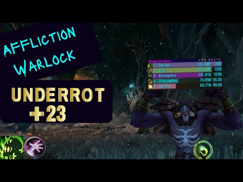 Affliction Warlock | +23 Underrot | Tyr, Storming, Raging