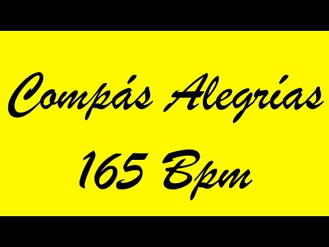 Compás Alegrías 165 Bpm - Bases Flamencas