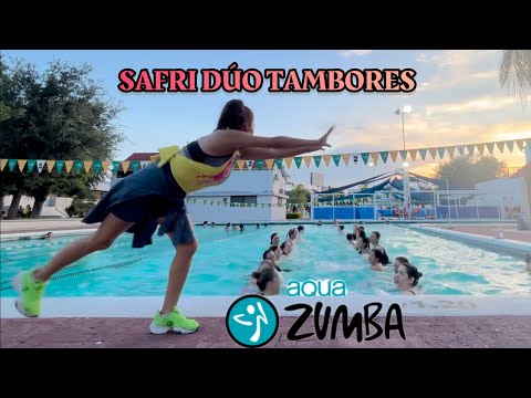 SAFRI DÚO TAMBORES AQUA ZUMBA COREO Wendy Contreras