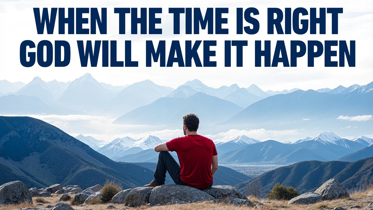 Be Patient! Don't Give Up, God's Timing Is Perfect! (Christian Motivation)