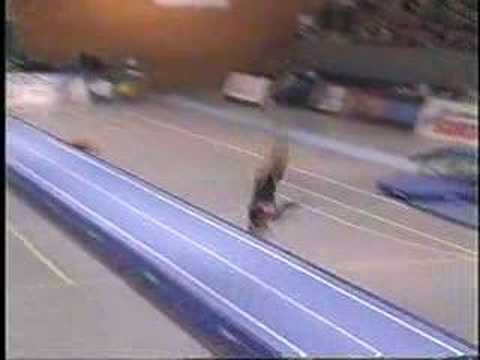 2003 World Tumbling Championships Emilyne Millory FRA Pass 2