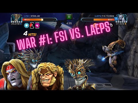 Season 31 War #1 - We Back in Tier 1 | Marvel Contest of Champions