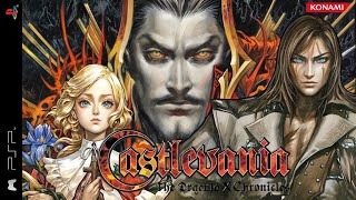 Castlevania: The Dracula X Chronicles Play as Trevor Belmont (PSP)
