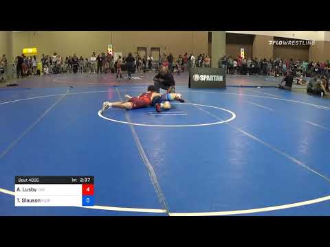 138 Kg Prelims - Andrew Lusby, Live Oak Wrestling Club Vs Teigan Slauson, Florida 9bc7