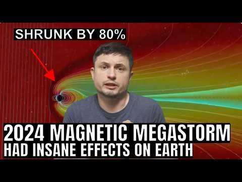 Most Intense Solar Storm in Decades Shrunk Earth's Defense by 80%