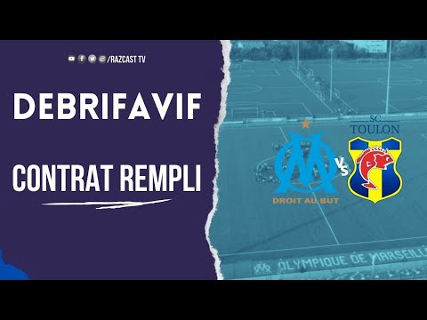 J7 DEBRIFAVIF : Olympique Marseille 2 -  Sporting Club Toulon