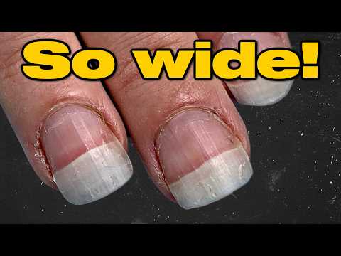 Best Shape for Ultra Wide Nails  ✨ Transformation | Chairwatch App Review