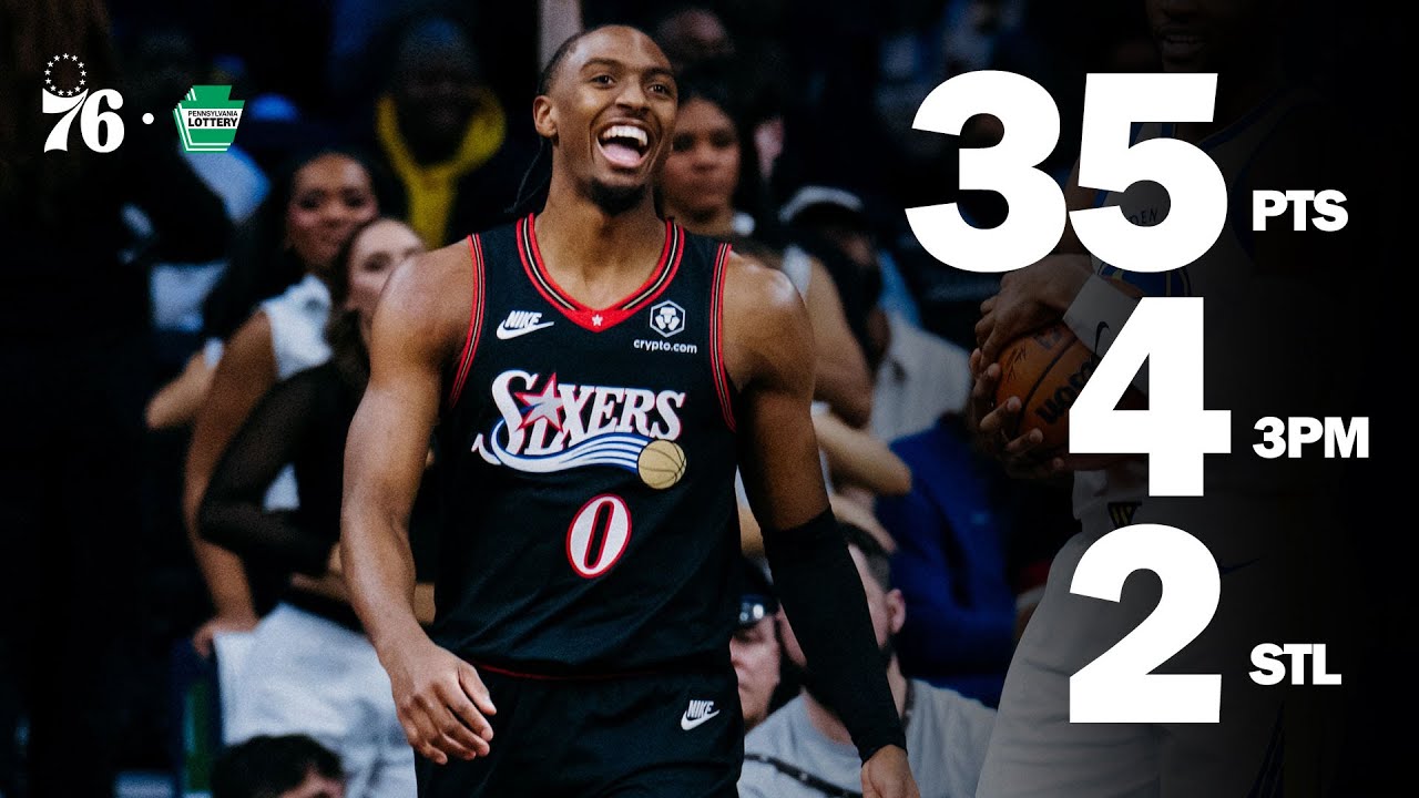 Tyrese Maxey Leads All Scorers in Thrilling Win