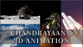 Chandrayaan-3 3D Animation (CGI)
