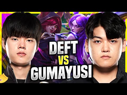 HLE DEFT VS T1 GUMAYUSI! - HLE Deft Plays Xayah ADC vs T1 Gumayusi Kai'Sa! | Preseason 11