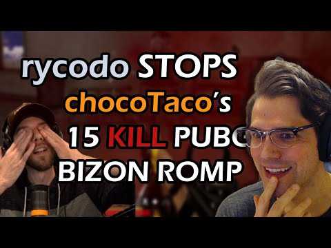 rycodo stops chocoTaco’s 15 kill PUBG bizon romp in a 1v1 finish