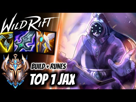 Wild Rift Top 1 Jax - Challenger Full Ranked