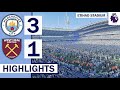 🏆Man City vs West Ham (3-1) Extended HIGHLIGHTS:  City Fans Pitch Invasion & GOALS!