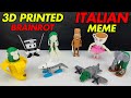 These 3D Printed Italian Brainrot Memes Broke My Printer