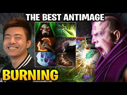 BurNing Anti-mage - THE BEST AM IN THE WORLD