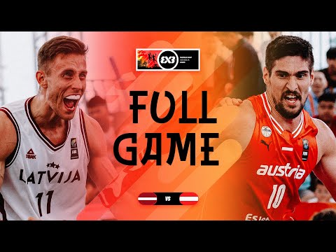 Latvia 🇱🇻 v Austria 🇦🇹 | Men | Full Play-In Game | FIBA 3x3 World Cup 2025 | 3x3 Basketball