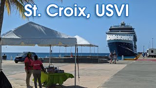 St Croix USVI Cruise Port | Beach & Frederiksted Fort Tour