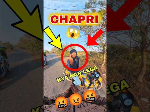 Random Chapri Rider Crossed All Limits 🤬😡 Road Rage | KTM Duke 390 Bike Crash #sad #rider #shorts