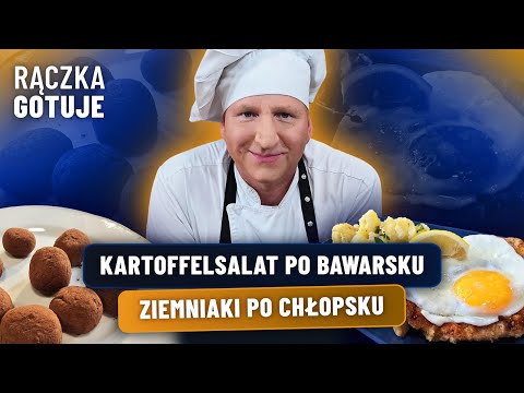 Pomysł na... KARTOFLE! Zapiekane po chłopsku, Kartoffelsalat i na słodko | RĄCZKA GOTUJE