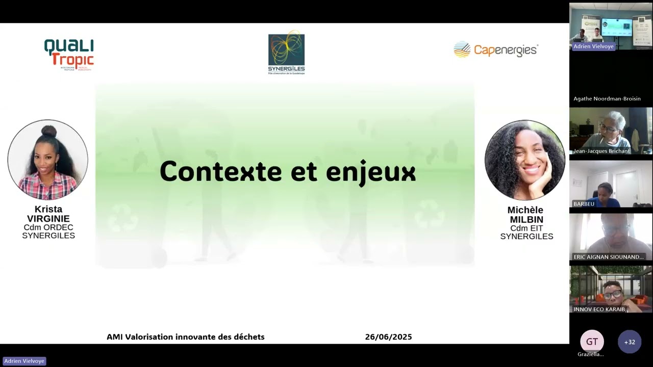 [Webinaire] Lancement AMI 2025 Valorisation innovante des déchets