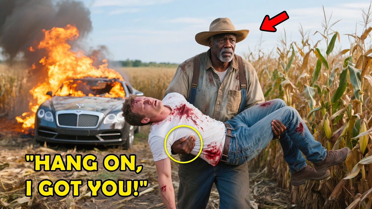 A Black Farmer Rescued A Man From A Crashed Car, Unaware That He Was A Billionaire