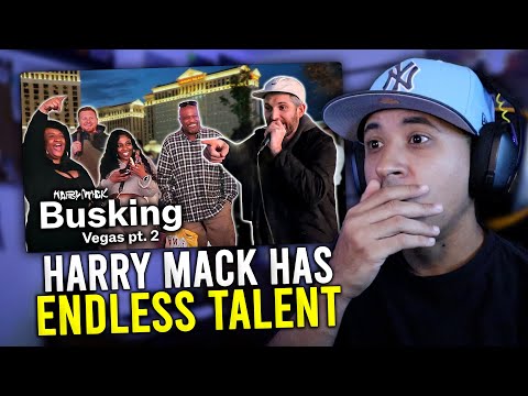 Freestyle Flows at the Bellagio | Harry Mack Busking in Vegas pt. 2 (Reaction)
