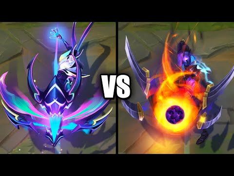 Empyrean Varus vs Dark Star Varus Skins Comparison (League of Legends)