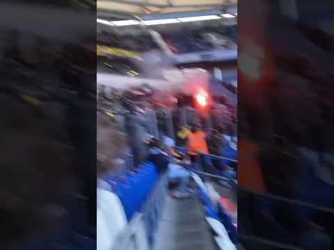 Blocksturm Dortmund Fans Schalke-Dortmund 2023