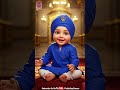 Sikh Baby Doing Waheguru Simran In Gurdwara Prabh Kaa Simran Khalsarhymes Sikhbaby Maditation