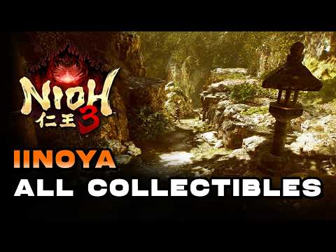 Nioh 3 - Iinoya 100% All Collectible Locations (Route Guide)