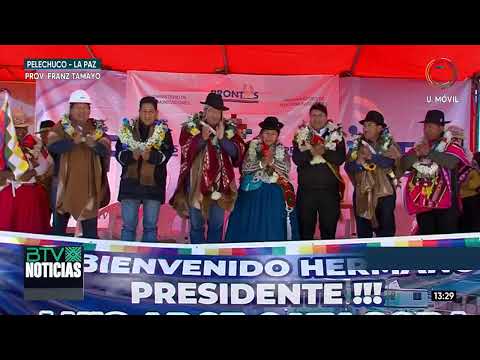 Familias de Pelechuco se benefician con la entrega la instalación de comunicaciones por radiobases