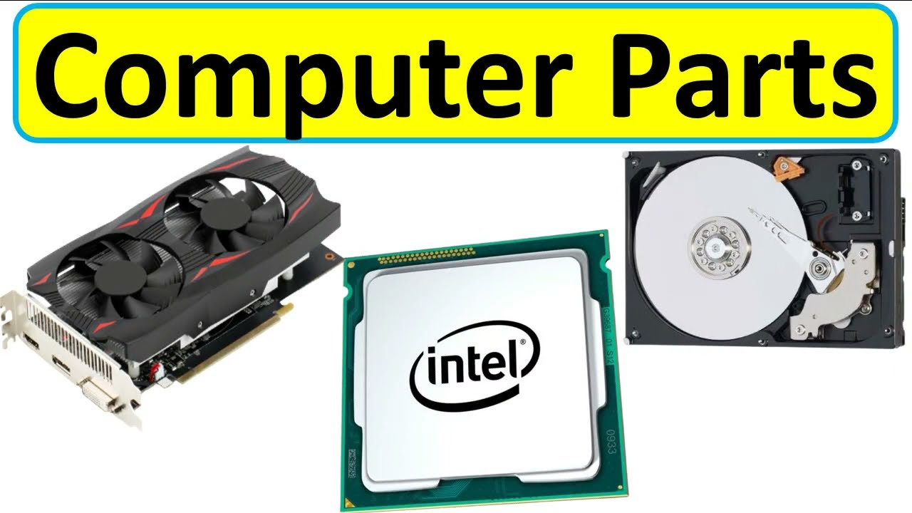 All Computer parts names and pictures, computer basics