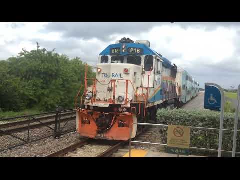 Tri-Rail UTDC Cab Car 501 and GP49H-3 816