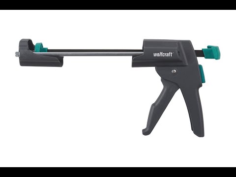 wolfcraft Mechaninis sandarinimo pistoletas MG 600 PRO 4356000 video