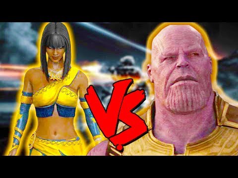 Tanya Vs Thanos Army - Epic Battle - Mortal Kombat Costume Skin Mod