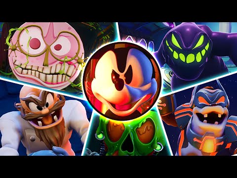 Epic Mickey Rebrushed All Bosses (PS5) Paint + Good Ending 🔵