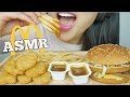 ASMR McDonalds Chicken NUGGETS BIG Mac EATING SOUNDS SAS ASMR