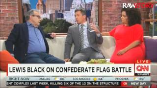 Lewis Black talks to CNN about the Confederate flag