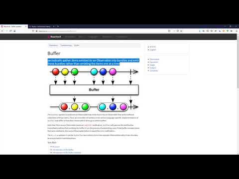 RxJava | RxAndroid | Kotlin : RxJava  Buffer Operator