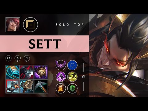 Sett Top vs Jayce - EUW Master Patch 25.24