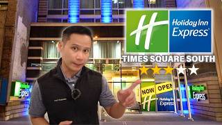 I stayed Holiday Inn Express Times Square South | $200 NYC Hotel. Worth It?🥂