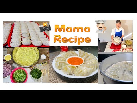 How to make Homemade MOMO at home easy recipe || Nepali Food momo 🥟 || 2023 ||