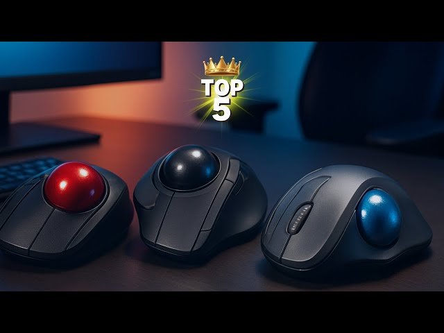 Vídeo relacionado con Nulea M501 Ratón inalámbrico con Bola de Seguimiento, ratón ergonómico Recargable, Seguimiento preciso y Suave, conexión de 3 Dispositivos (Bluetooth o USB), Compatible con PC, portátil, Mac, Windows.