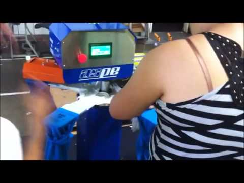 Fabric color coated rapidtag label printing machine, 230v/50...