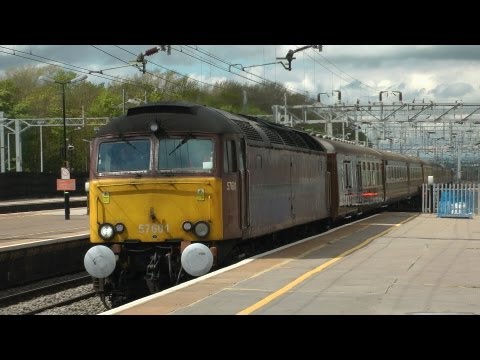 57601 + 57001 Passes Bletchley Working 5Z73 Carnforth - Acton 11/5/12